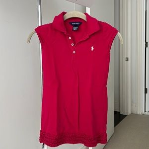Ralph Lauren Kids’/Children’s Polo Dress Sleeveless Size 6